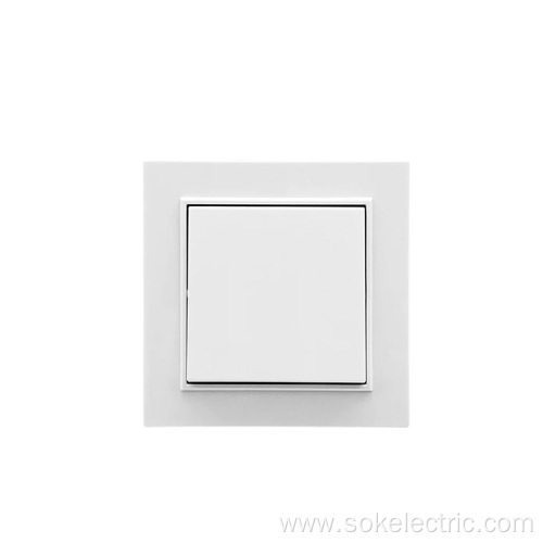 10Ax Two Way Wall Switch With Removable Frame
